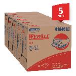 WypAll* 41048 X80 Cleaning Wiper, 16.8 x 9.1 in, 80 Sheets Capacity, Hydroknit*, White