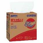 WypAll* 41048 X80 Cleaning Wiper, 16.8 x 9.1 in, 80 Sheets Capacity, Hydroknit*, White