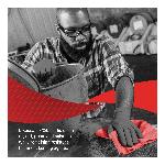 WypAll* 41055 X80 Cleaning Wiper, 13.4 x 12.5 in, 475 Sheets Capacity, Hydroknit*, Red