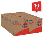 WypAll* 41455 X70 Long Lasting Reusable Cleaning Wiper, 9.1 x 16.8 in, 100 Sheets Capacity, Hydroknit*, White